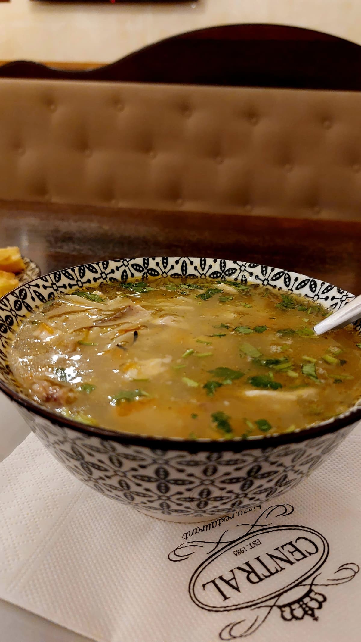 Обедно меню - пилешка супа