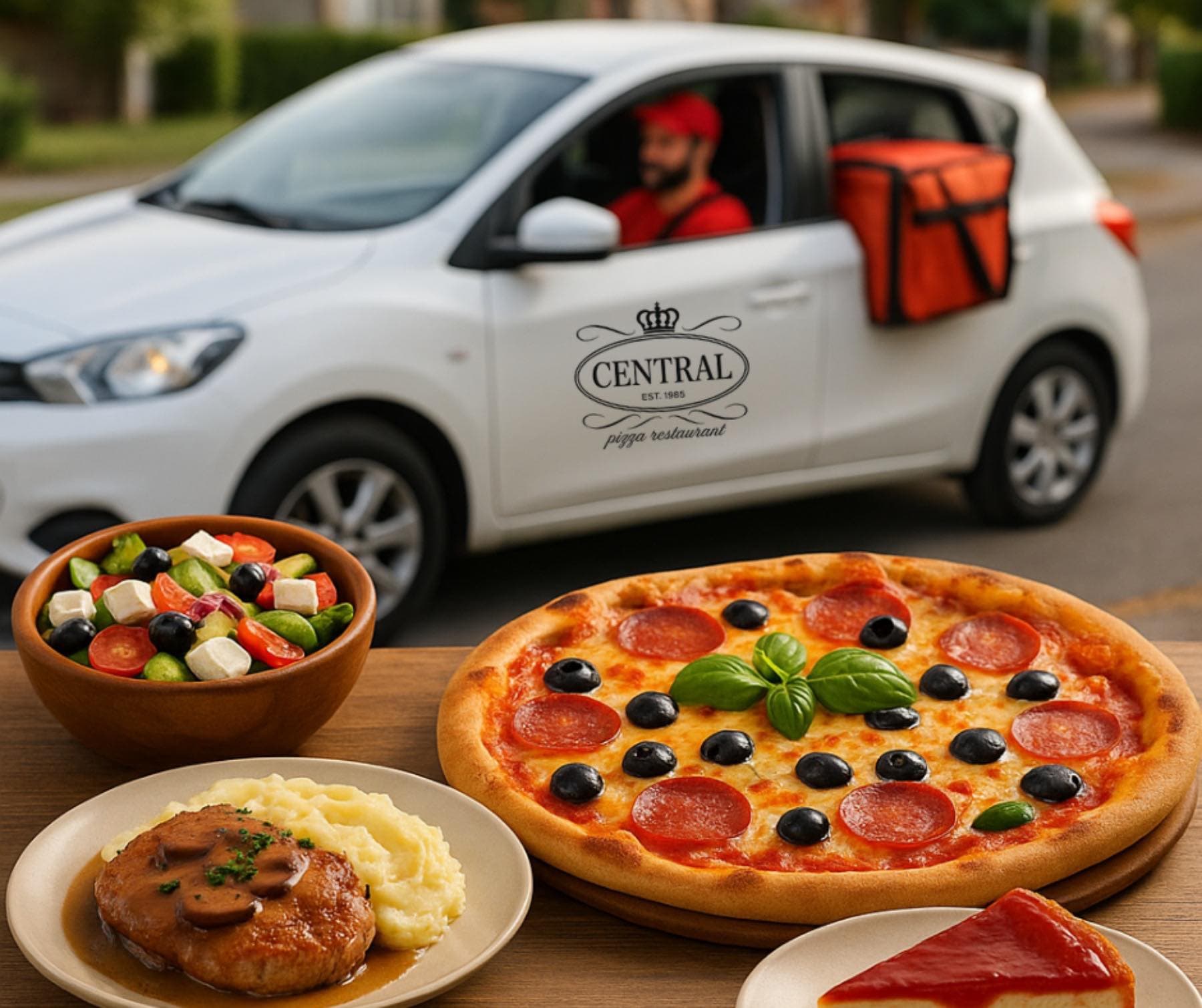 Доставка от ресторант-пицария Централ