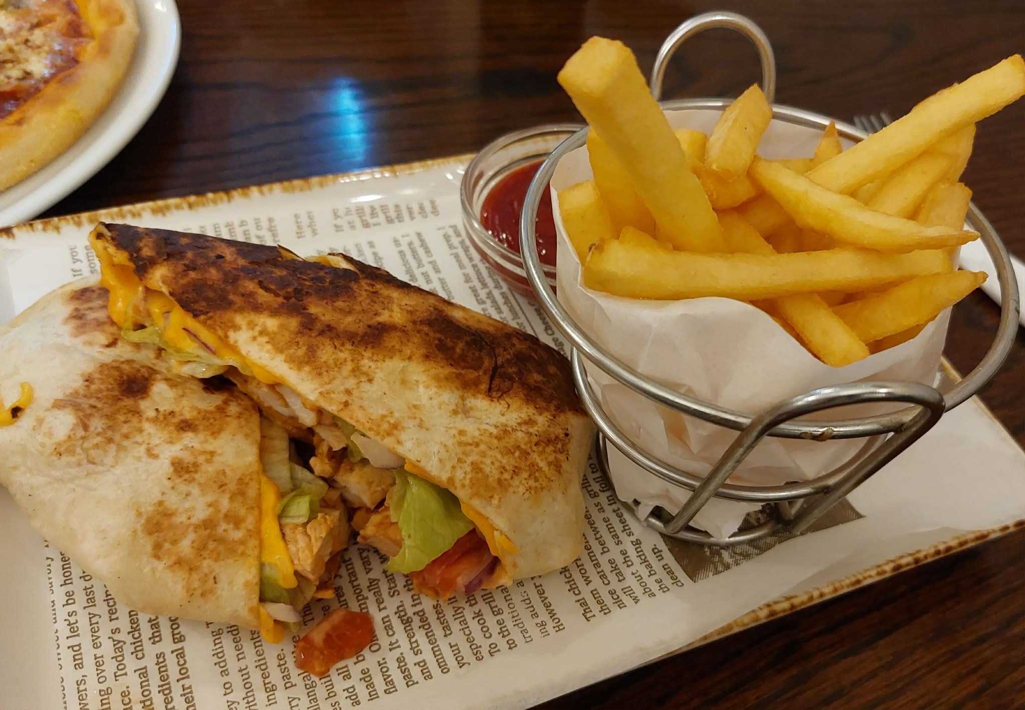 Тортила с пилешко филе